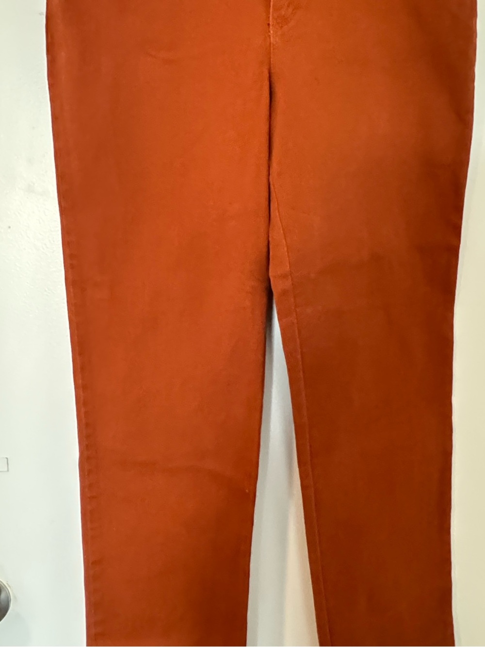 Gloria Vanderbilt Rust Orange  Amanda 12 Average